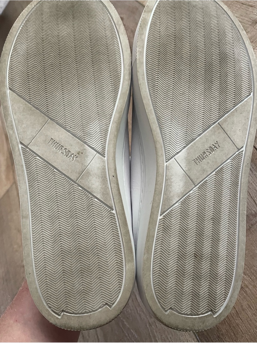 Thursday Boot Company Premier Low Top White Leather Sneakers - 11.5w - Picture 5 of 5
